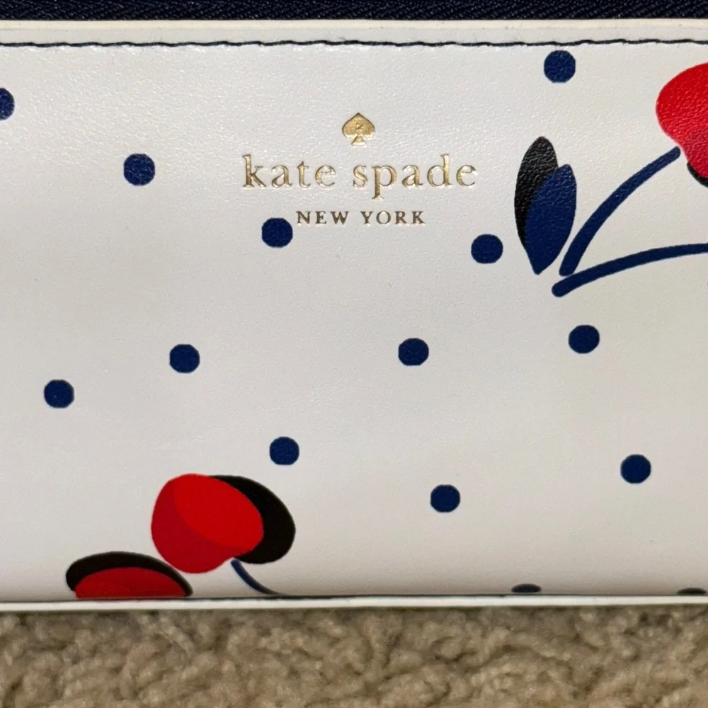kate spade Cherry Print Pencil Case